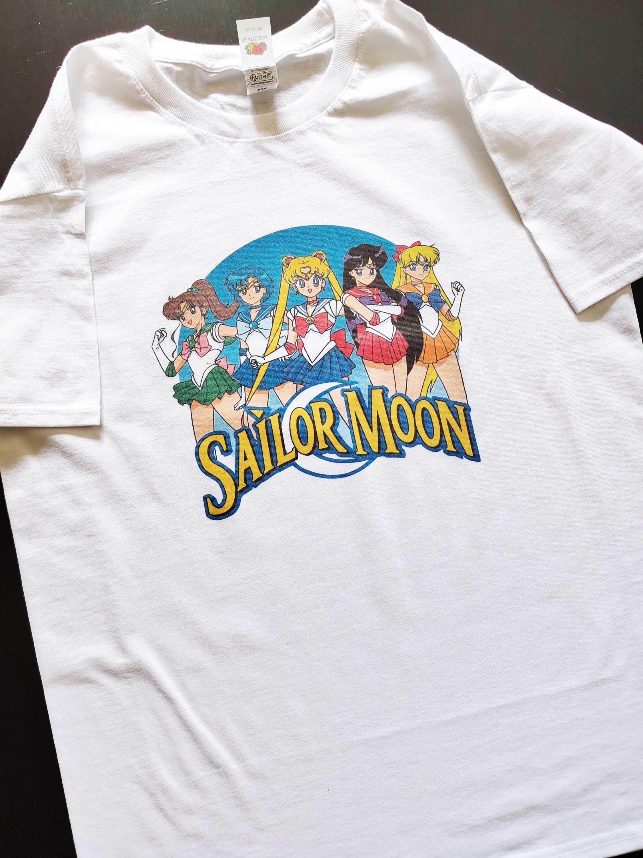 Sailor Moon Pretty Guardian T-shirt Manga Anime Cult 90's Cartoon