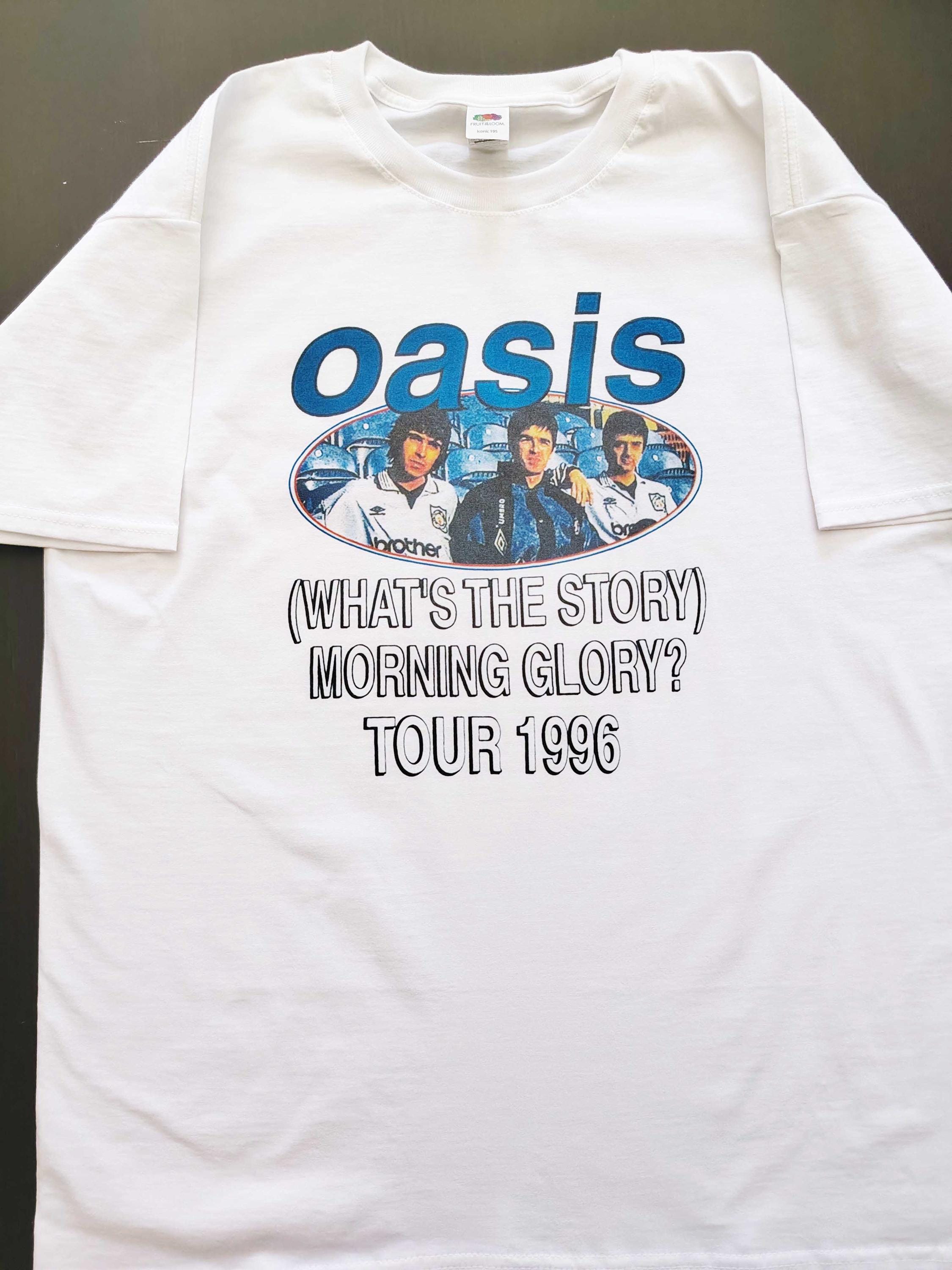 Oasis T-shirt What's the Story Morning Glory Tour Live Cult 90s