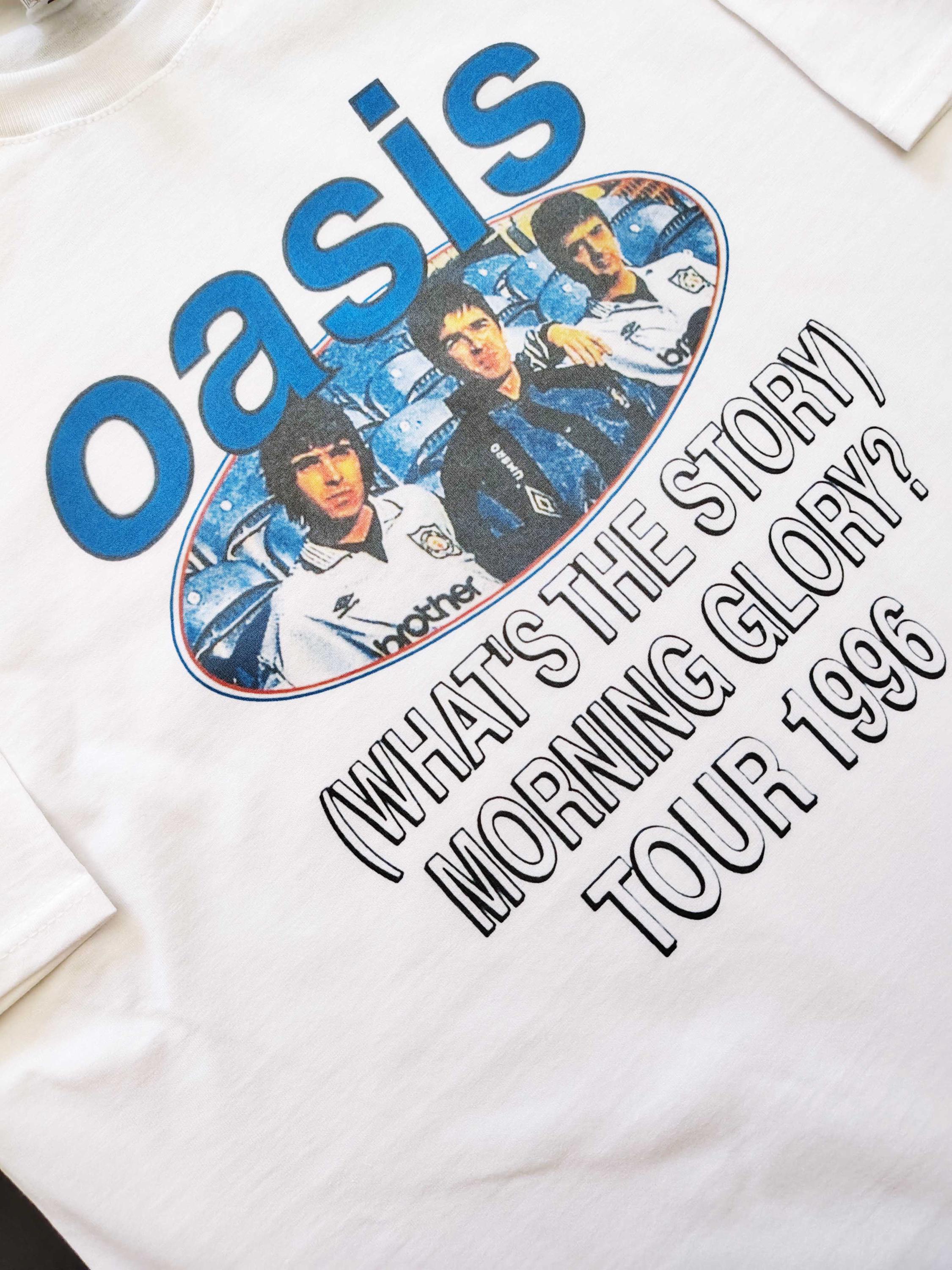 Oasis T-shirt What's the Story Morning Glory Tour Live Cult 90s