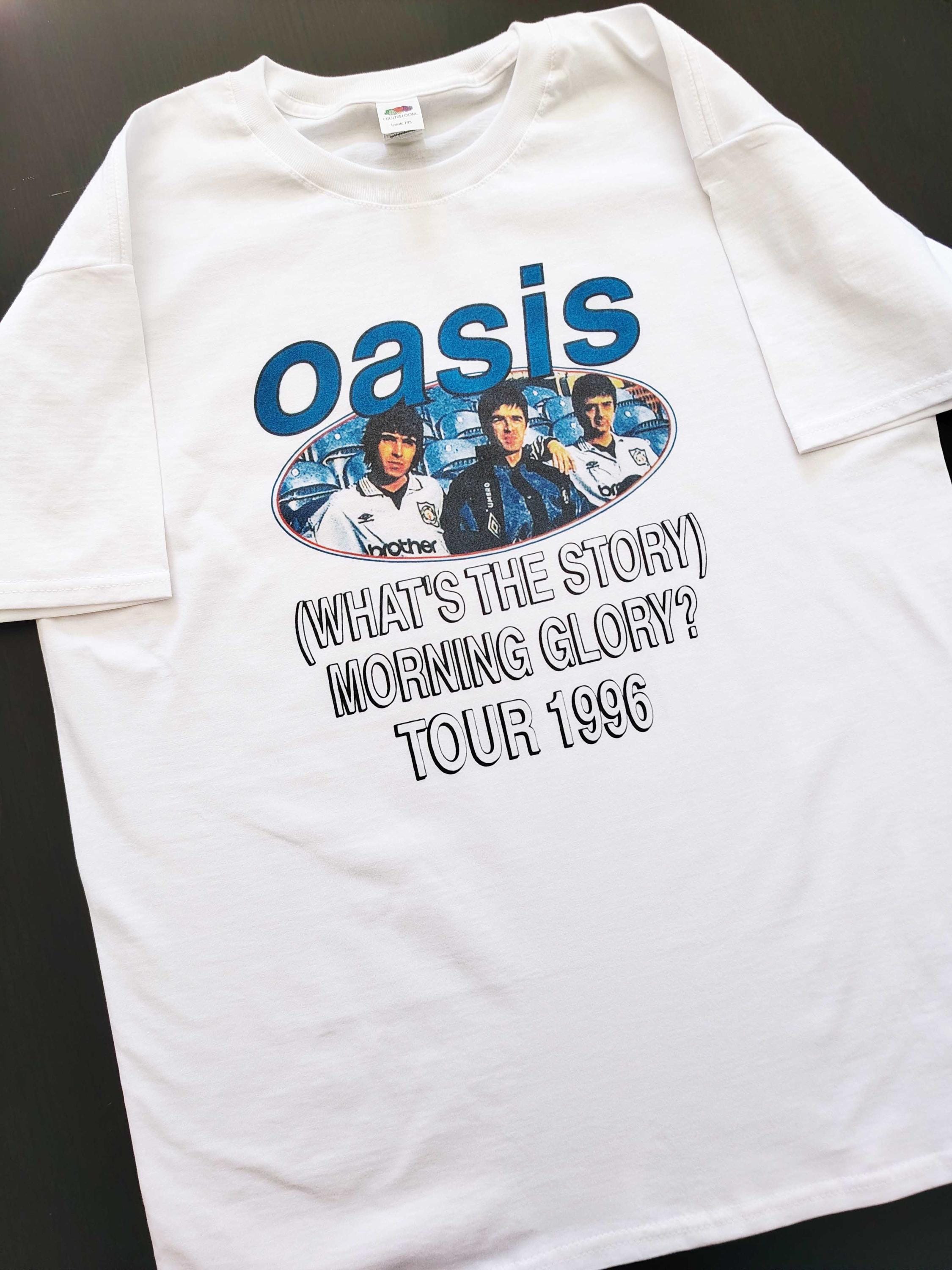 Oasis T-shirt What's the Story Morning Glory Tour Live Cult 90s