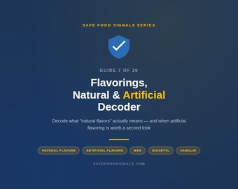 Decoder natuurlijke en kunstmatige smaakstoffen: wat de smaak- en kleurstoffen van levensmiddelen echt betekenen op etiketten pdf
