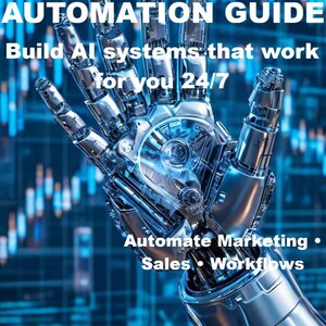 Przewodnik po agentach AI do automatyzacji biznesu | Przepływy pracy automatyzacji AI | Systemy AI bez kodu | Pobierz wersję cyfrową