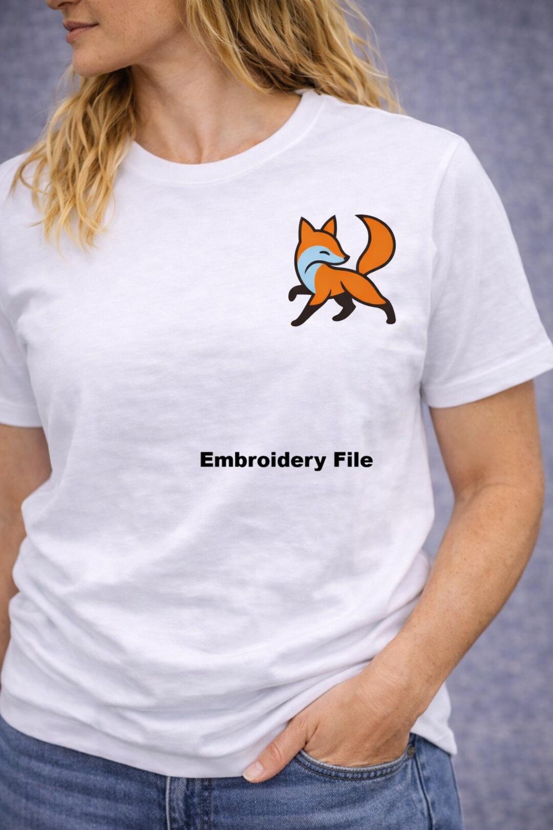 Woodland Fox Embroidery Design, Cartoon Machine File, Animal Pattern ...