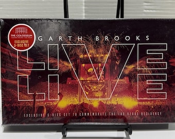 Caja recopilatoria de 5 discos de Garth Brooks Live: Residencia en Las Vegas (Precintada)