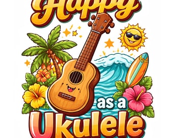 Feliz como un ukelele