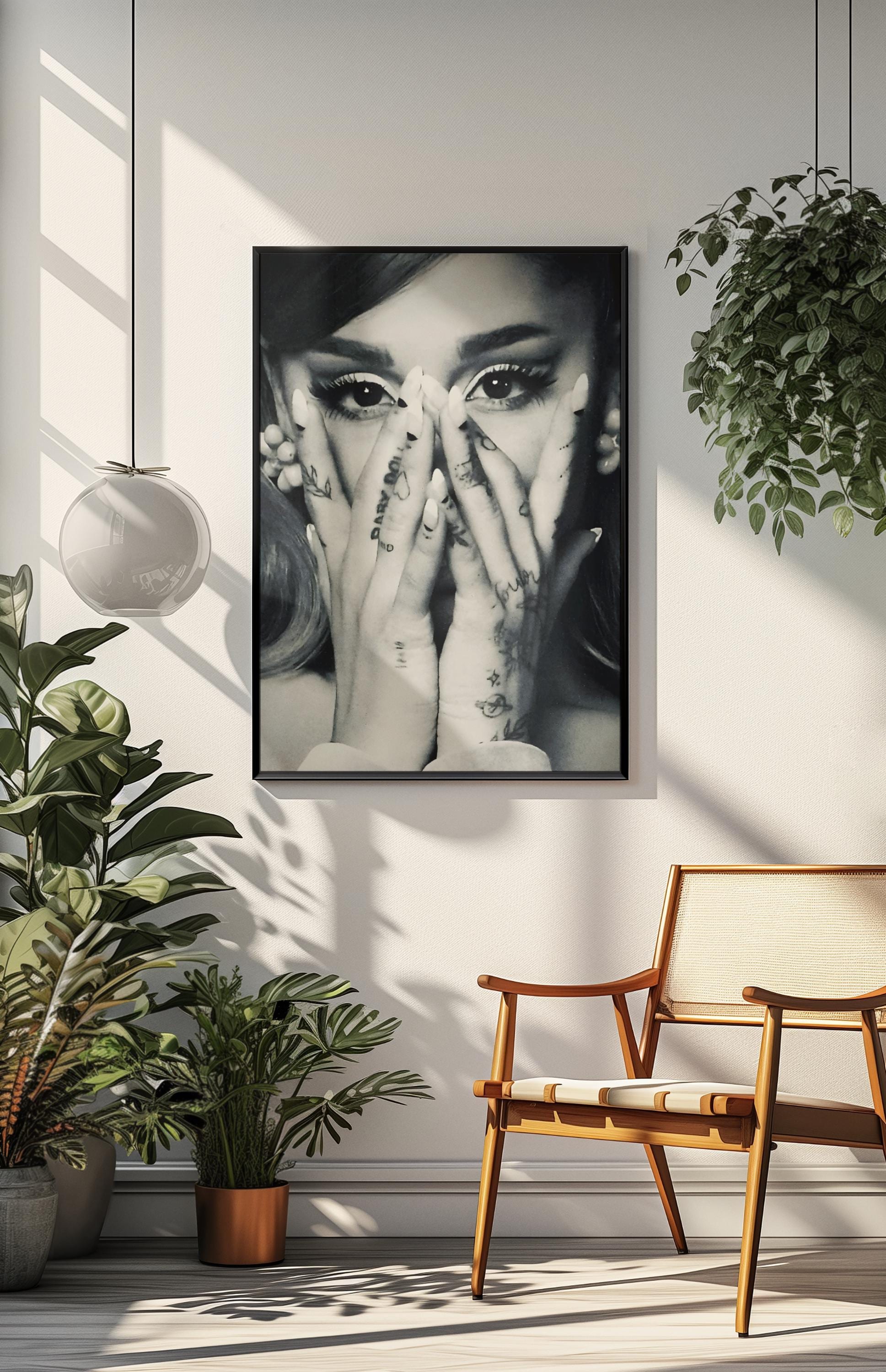 Poster Album Ariana Grande Positions – 20x30 Cm – Affiche Esthétique Sans Cadre Pour Chambre Ou Salon
