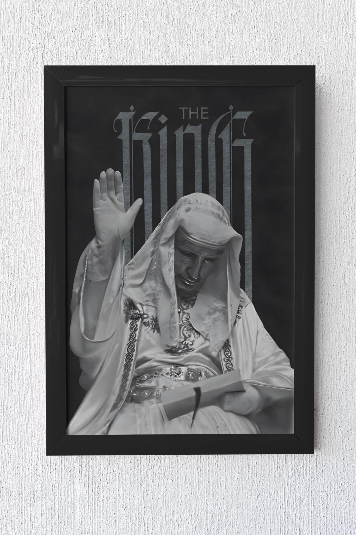 King Baldwin IV Poster | Medieval Crusader Wall Art | Gothic Historical ...