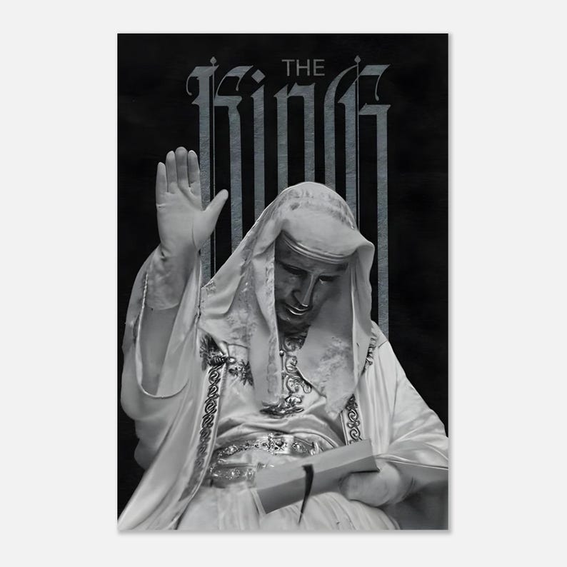 King Baldwin IV Poster | Medieval Crusader Wall Art | Gothic Historical ...