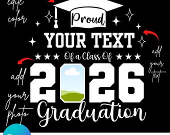 Camisetas para familias orgullosas de graduarse: regalo para estudiantes de último año de 2026