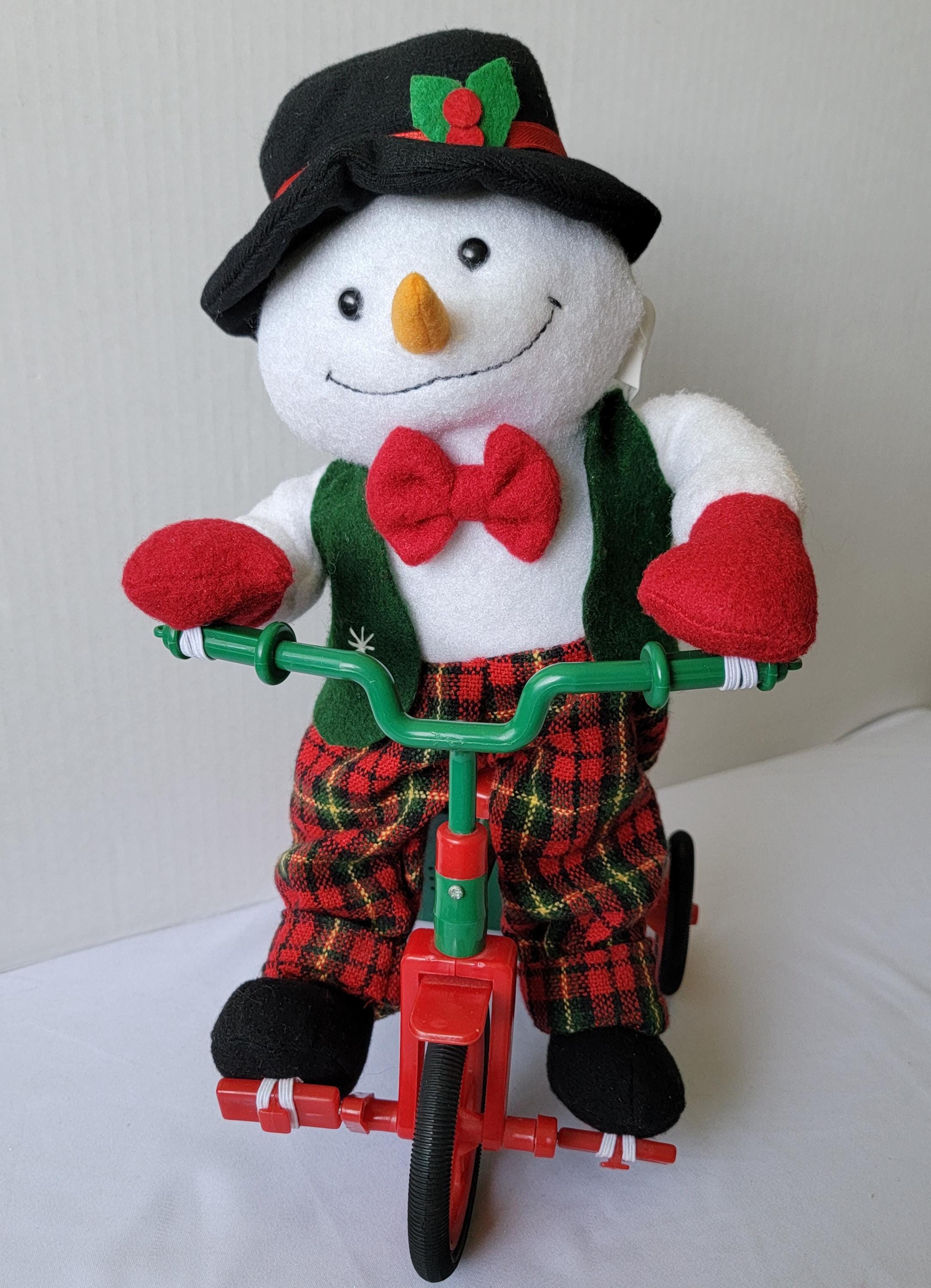 Vintage Snowman Musical Plush - Etsy