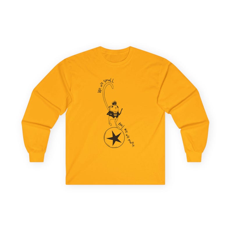 Coraline Bobinsky's Mice Long Sleeve Tee – Circus Ball Acrobat Design image 3