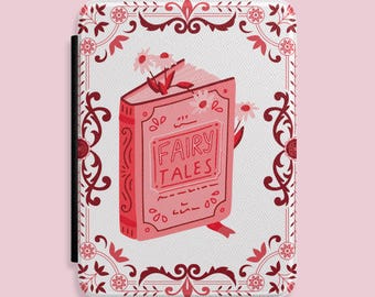 Fairy Tales Kindle Case - Pink Storybook Protective Cover