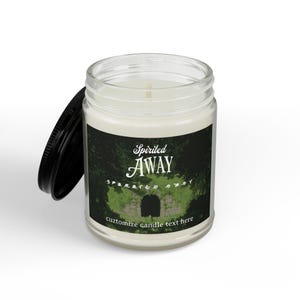 Custom "Spirited Away" Studio Ghibli Inspired Forest Scented Candle (4oz & 9oz) image 5