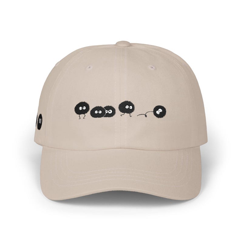Studio Ghibli Embroidered Hat - No-Face & Susuwatari (Soot Sprites) immagine 4
