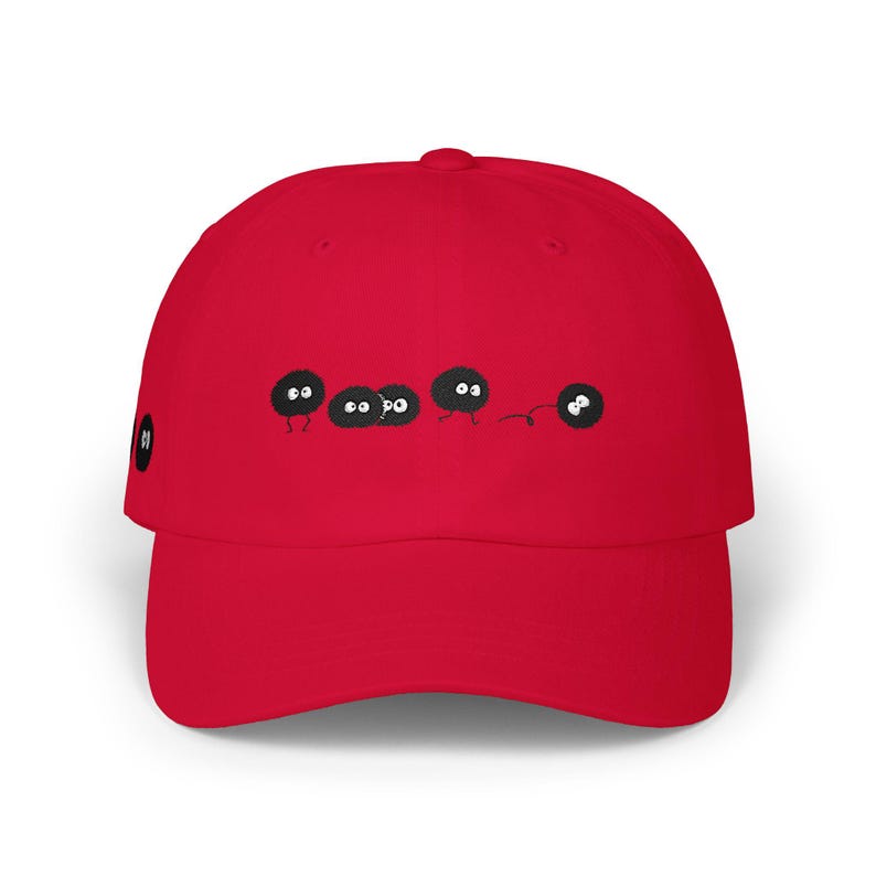 Studio Ghibli Embroidered Hat - No-Face & Susuwatari (Soot Sprites) immagine 16
