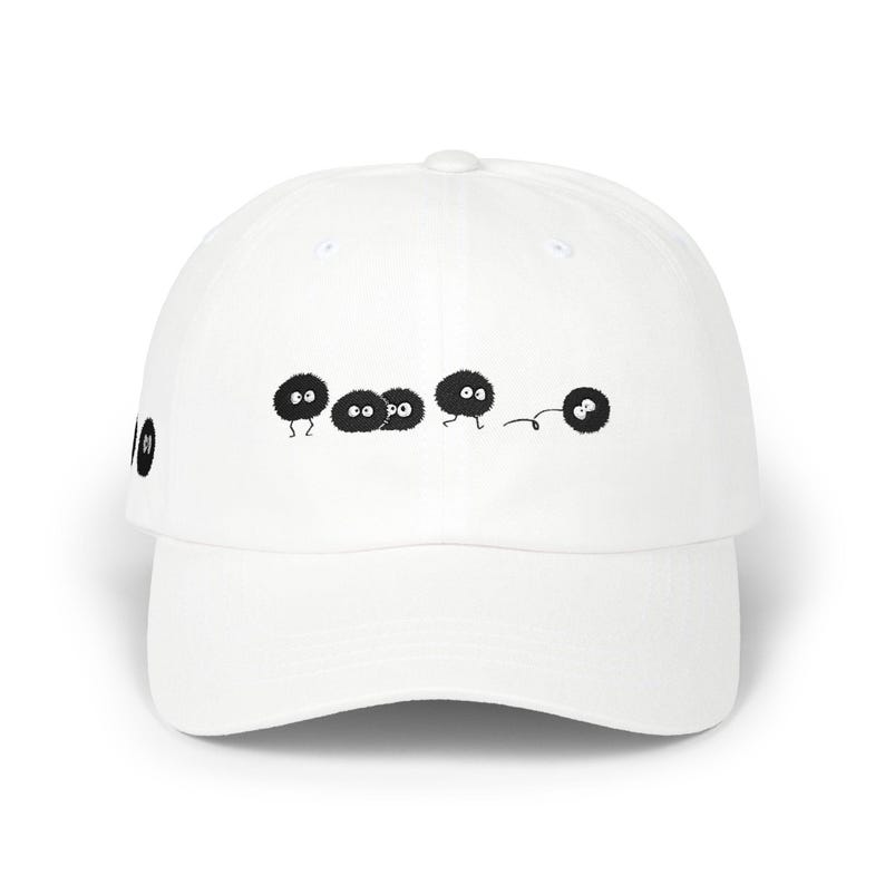 Studio Ghibli Embroidered Hat - No-Face & Susuwatari (Soot Sprites) immagine 7