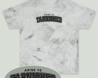 Elden Ring "Arise Ye Tarnished" Tie Dye Shirt - Graphic Shirt For Gamers