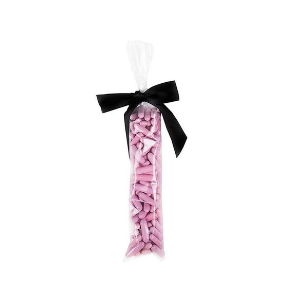 Clear Flat Cello Bags, 2 x 10", 10 Pack Wedding Favors, Party Favors