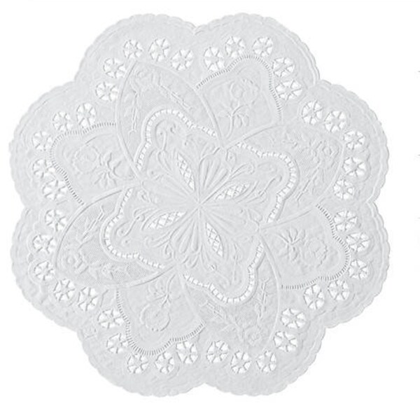 16-Piece White Lace Paper Doilies Set - Wedding, Party Decor, Scrapbooking & Craft Supplies 6 thumbnail image