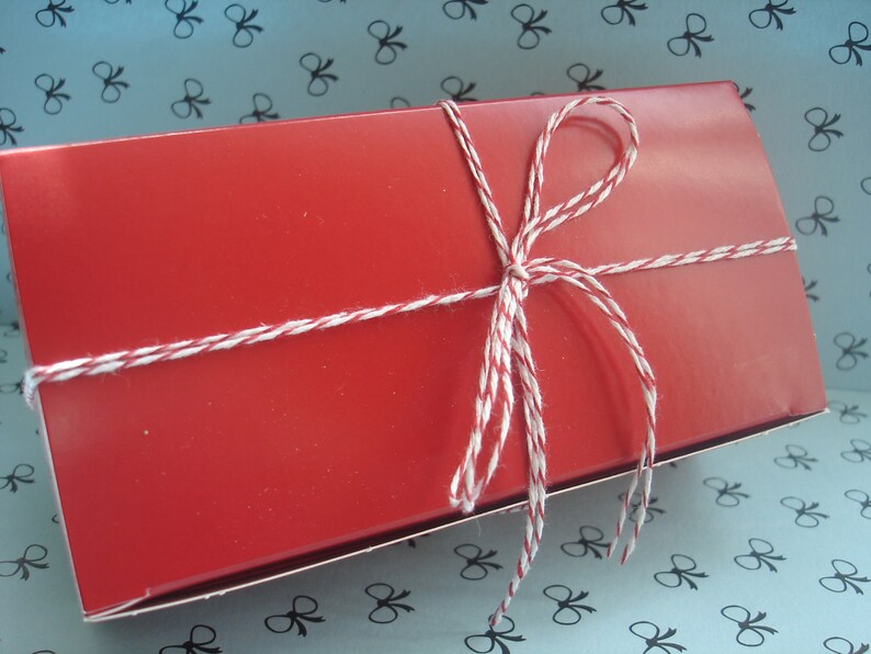 Red Bakery Boxes 12 1/2 lb Candy Boxes for Party | Etsy