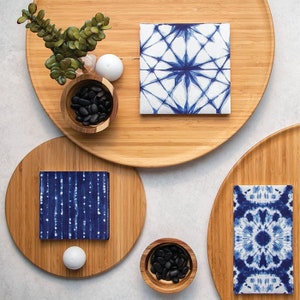 Shibori Guest Towels