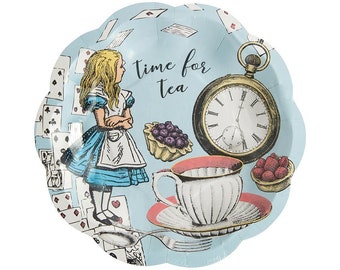 ALICE TEA PARTY Plates