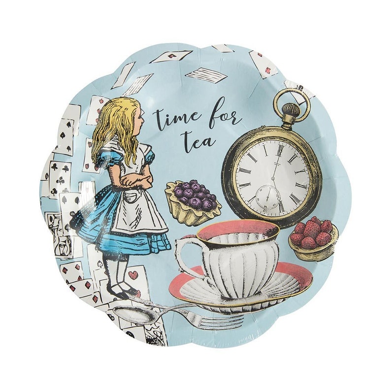 ALICE TEA PARTY Plates
