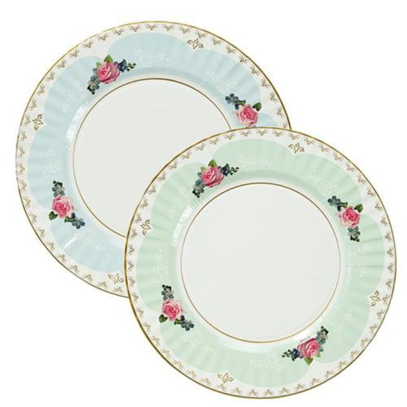 TEA PARTY Large Plates Etsy