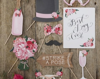 Boho Wedding Photo Props – Ginger Ray  Hen Party