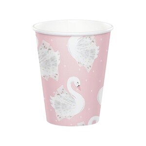 Baby Shower, Swan Party 9oz Paper Cups 8ct - Etsy