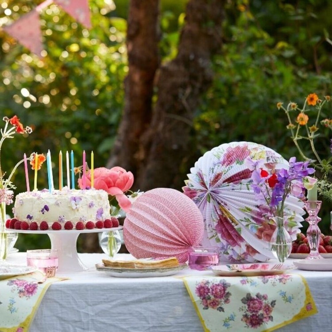Garden Party Decorations Pack , Afternoon Tea Tablescape Kit - Etsy