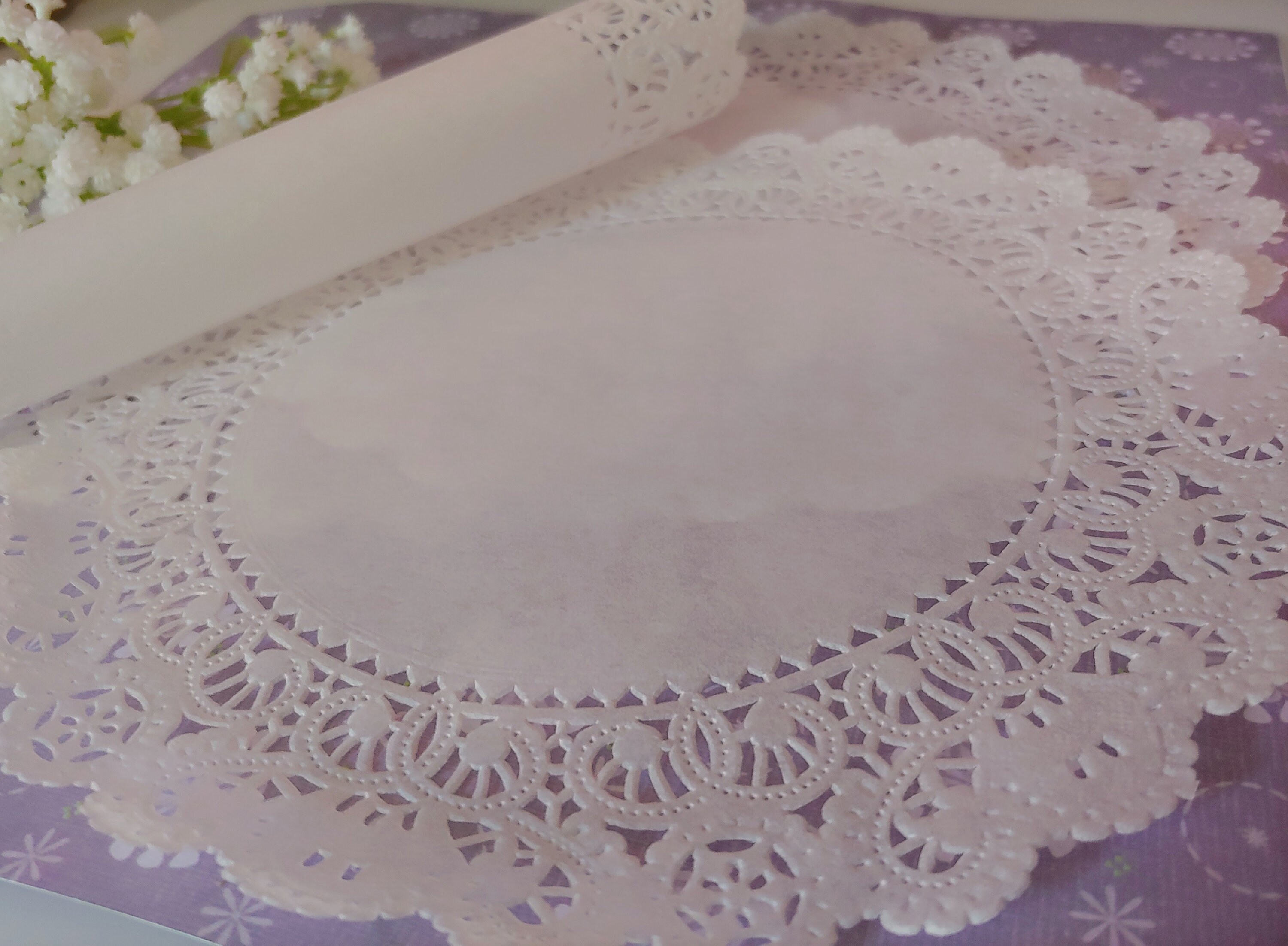 50 Grease Resistant Doilies 8 inch stylishly romantic paper Etsy
