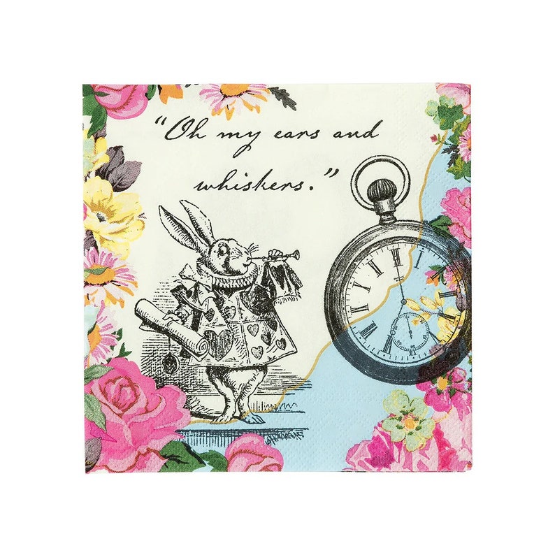 PartySweetandSimple Alice in Wonderland Napkins