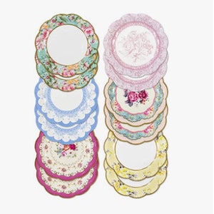 TEA PARTY FLORAL Plates