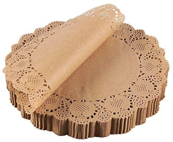 100 Doily 4 in Napkin Bands , Stylishly, Romantic Paper Doilies 