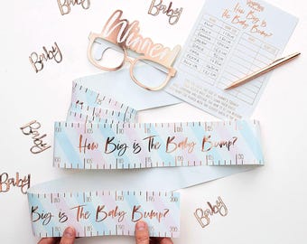 How Big Is the Baby Bump Baby Shower Game