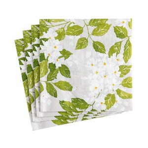 Paper Cocktail Napkins in Grey - 20 Per Package