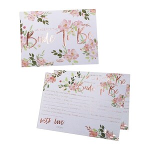 10 Team Bride Advice Cards, , Bachelorette Party Game, Bridal Shower Game, Hen Party, Bridal Party