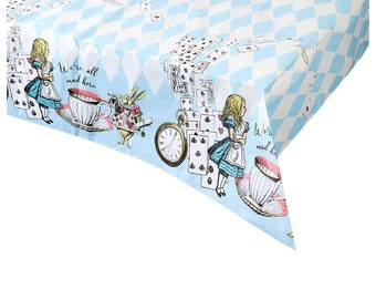 Truly Alice Paper Table Cover