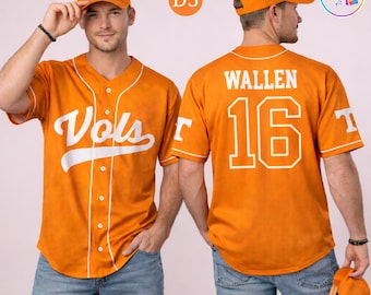 Morgan Wallen Vol 16 Baseball Jersey, Country Concert Tour Shirt 2026, Western Music Fan Apparel, Fan Merch