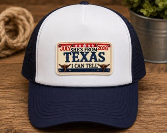 July 2026 Texas Girl-Western Rodeo Embroidered Patch
