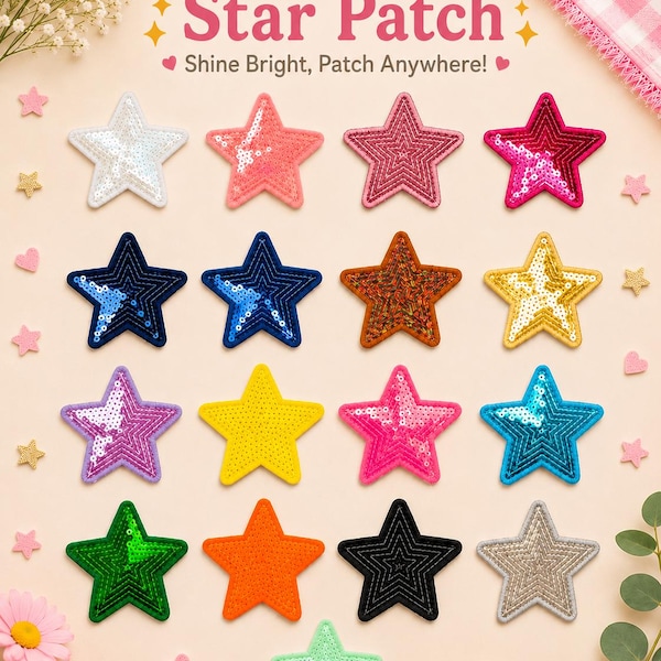 Colorful Star Patch