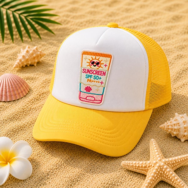 Sunscreen SPF 50+ Embroidered Patch