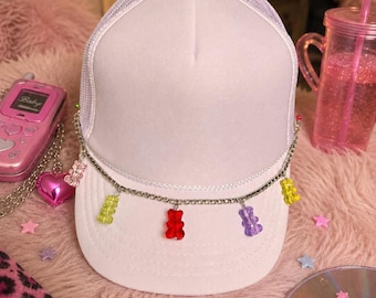 Y2K Gummy Bear Hat Chain