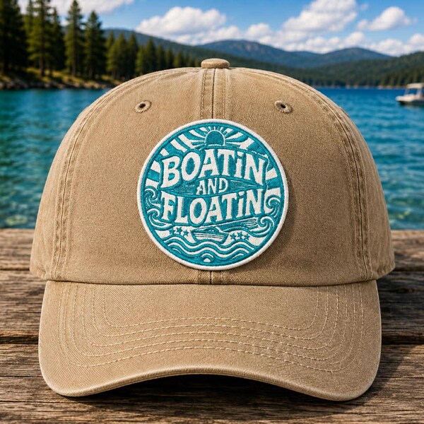 Boatin’ and Floatin’ Lake Life Patch
