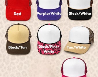 Leopard Trucker Hat