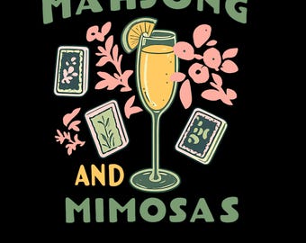 Mahjong and Mimosas (15oz Coffee Mug)