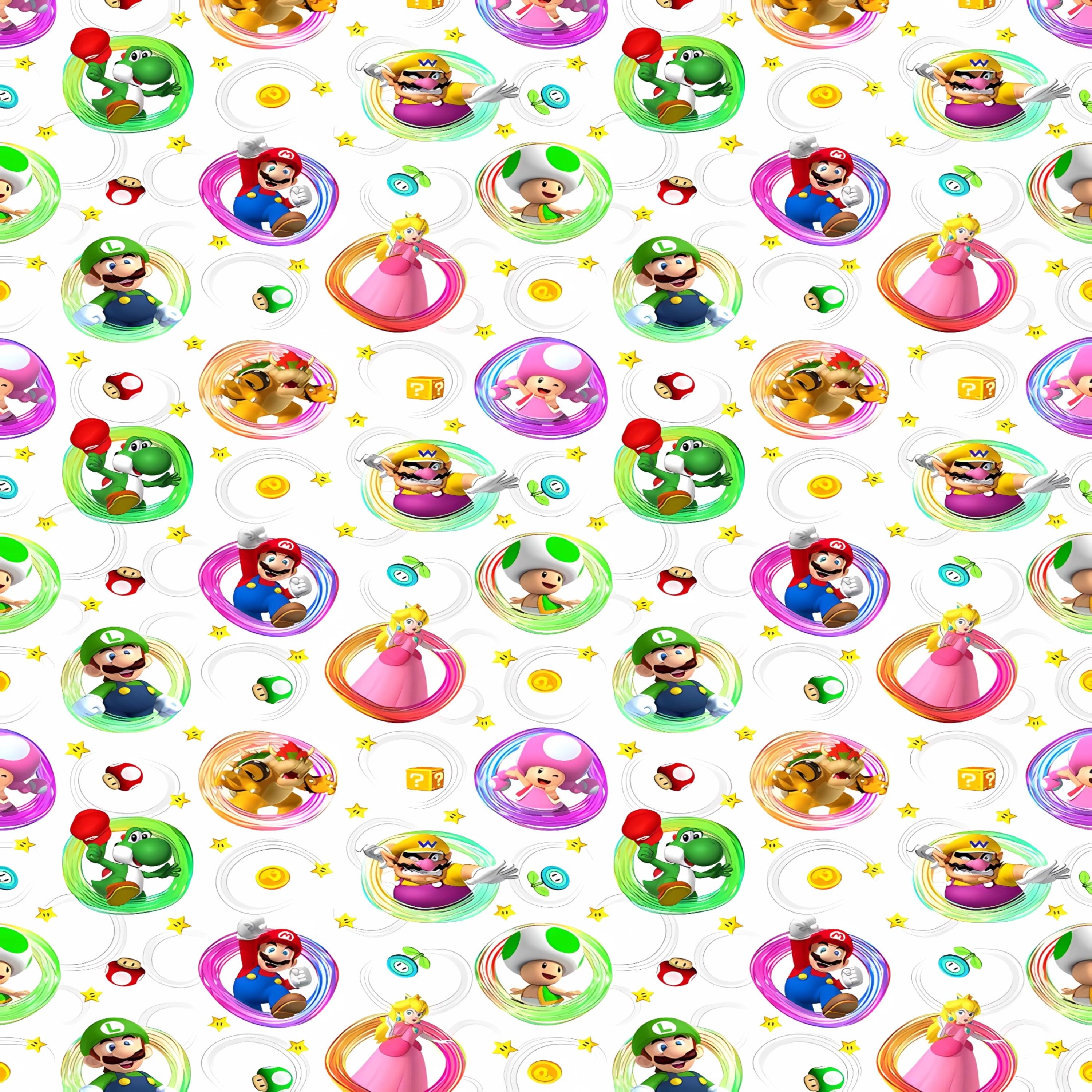 Super Mario Inspired Digital Paper Bundle: 20+ HD Game Patterns ...