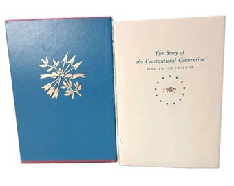 Miracle at Philadelphia Book by Catherin Bowen, Slip-Cased 1986 EUC