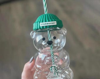 Starbucks Barista Bärentasse Limited Edition Glastasse